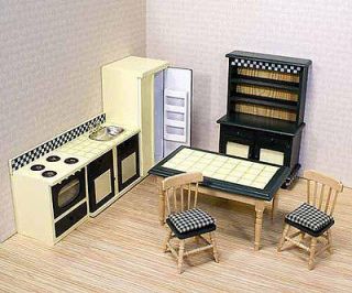 Melissa & Doug Dollhouse Kitchen Furniture Set (New)