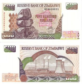  Dollars Banknote World Money UNC Currency BILL Africa Note p11 2004