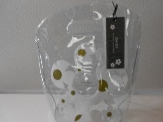 marc jacobs daisy clear tote bag new with tag one day shipping 