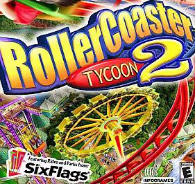 ROLLERCOASTER TYCOON 2 PC GAME CD DISC ONLY, NO BOX SIMULATION ROLLER 