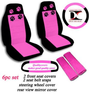 paw print car seat covers in Seat Covers