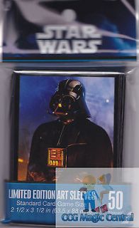 DARTH VADER LIMITED EDITION CARD SLEEVES DECK PROTECTORS FOR STAR WARS 