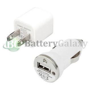 USB Travel Battery Home Wall AC Charger+Car Adapter for Apple iPhone 5 