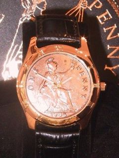   OLD PENNY Mens/Womens Watch Various Dates Available 2yrGuarantee