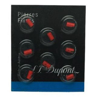 Dupont Lighter Red Flints Pack of 8 for Ligne 8 & Ligne D 