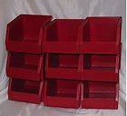   /Storage Bins/Table Top/Home/Craft Organizers/Red Plastic Boxes/9