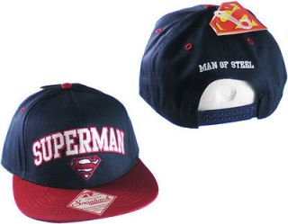 superman snapback in Sports Mem, Cards & Fan Shop