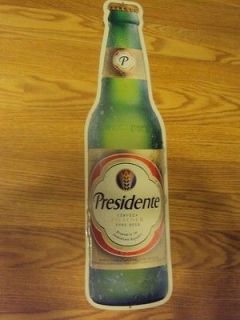 Presidente Cerveza Pilsener Type Beer Tin Sign  Brand New