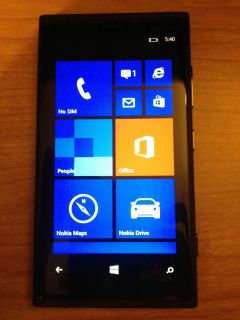   Lumia 920   1GB   Black (Unlocked) Smartphone   DEV PHONE FROM BUILD