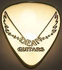 DEAN GUITARS Logo   Solid Brass Guitar Pick, Acoustic, Electric, Bass