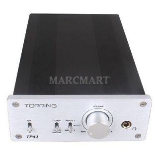 Two Way RCA Input Topping TP41 Amplifier 110V TA2021B T AMP Headphone 