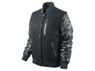 NEW NIKE NSW WOMENS LEATHER DESTROYER JACKET $450 SIZE   L