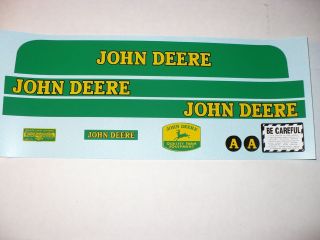 john deere pedal tractor decals in Modern Manufacture (1970 Now 