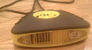 Rubberized 12 Volt car/Auto Heater/Defroster with fan great condition