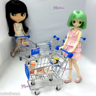Blythe DAL Odeco Nikki Usagii 23cm Obitsu Miniature Mini Shopping Cart 