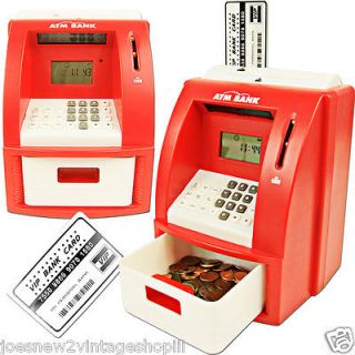   Interactive Toy Bank with ATM Card Time Date & Clock Alarm Functions