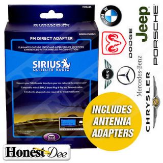 SIRIUS RADIO FM DIRECT W/ ANTENNA ADAPTERS FOR MERCEDES