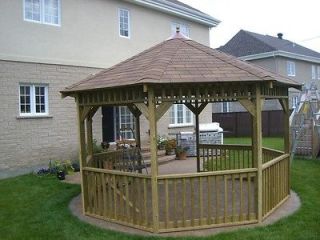 GAZEBO PLANS, 10FT HEXAGON, EASY WOODWORKING PLANS, STEP BY STEP DIY 