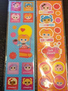 Sheets Strip lalaloopsy Stickers Party Favors Teacher Supply FREE 