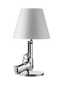 New Modern Design silver Gun Table Lamp Desk Lighting Beside Lamp 