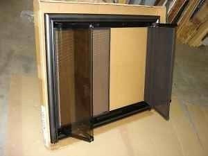   Anniversary Edition Glass Fireplace Doors ICON 80 Door AED80 New