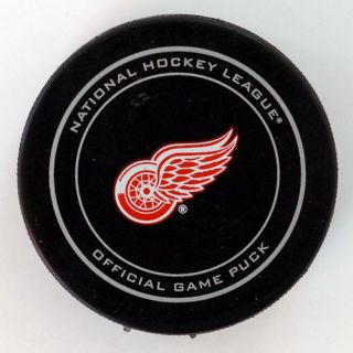2012 13 Detroit Red Wings Official Game Puck
