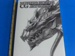 JAPAN Monster Hunter CG Artworks CAPCOM Official Art Book
