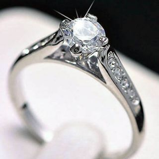   gp lab Diamond Round Cut Engagement Wedding Anniversary Ring Size 9