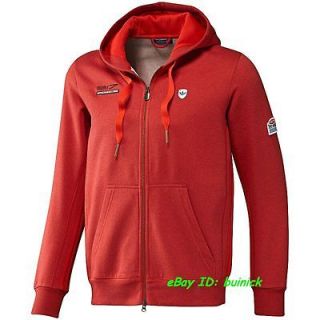 ADIDAS 917 HOODED TRACK TOP Red zip up sweatshirt le mans 24 hours 