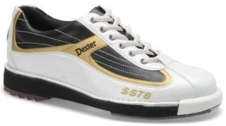 Dexter SST 8 White/Black/Go​ld Mens Bowling Shoes