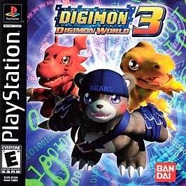 Digimon World 3 (Sony PlayStation 1, 2002) PS1 One