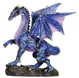 Small Midnight Dragon Collectable Figurine Statue