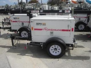 2011 MAGNUM MLT3060 PORTABLE LIGHT TOWER GENERATOR LOW HOURS