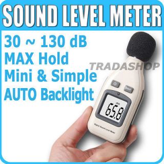Mini Sound Pressure Level Meter Noise Decibel 30~130dB Tester 