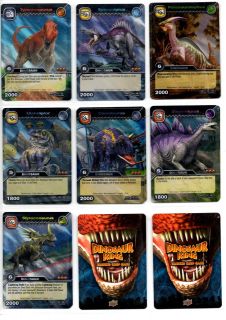Dinosaur King TCG Series 1 Base Set Colossal Rare Foil Cards