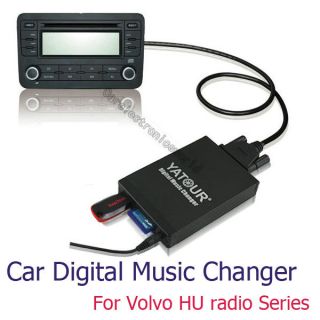 Car Digital CD Changer USB SD AUX Adapter Music  Player for Volvo 