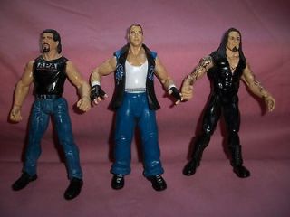 WWE WRESTLING FIGURES LOT OF 3 DIFFERENT FIGURES CAN BE USED WITH 