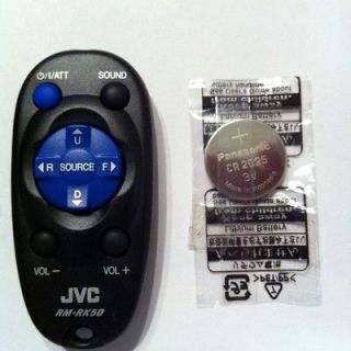 JVC RMRK50 REPLACEMENT WIRELESS REMOTE CONTROL JVC CAR IN DASH STEREO 
