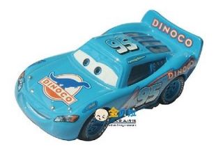 Mattel Disney Pixar Cars Blue Dinoco Lightning Mcqueen 1/55 Diecast 
