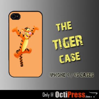   Tigger Hard Case for iPhone 4 & 4S Mobile i Phone   Novelty Xmax Gift