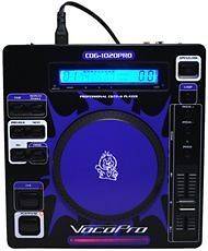 VocoPro CDG 1020 PRO DJ/KJ/Karaoke CD+G/CD Player
