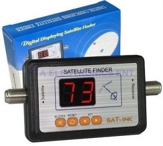 Digital Satlink WS9603 Satellite Finder Meter For TV Dish Pointing and 