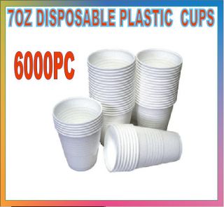   7OZ PLASTIC DISPOSABLE ECONOMY TUMBLER CUPS TEA WATER PARTY OCCASSION
