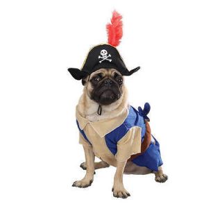 Dog Costume Pirate Pup Clothes Clothing Shirt Cat Puppy
