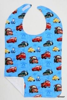   Clothing Protector Elderly Disabled Disney Cars Characters Fabric New