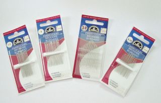 DMC Embroidery Needles 1 5 3 9 5 5 10 New Craft Supplies Sewing