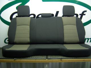 Dodge Ram 1500 2500 4 Door Crew Cab Cloth Rear Back Seat Seats 2012 