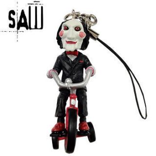 Jigsaw SAW Doll Cellphone Accessories Billy The Puppet Mascot Strap 