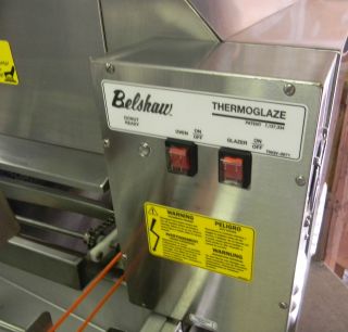 Belshaw Thermoglaze TG 50 DONUT PROCESSING OVEN AND GLAZER