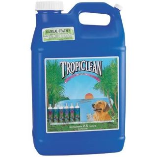   Medicated Oatmeal Pet Shampoo Natural Tea Tree Dog Shampoos2.5 Gallon